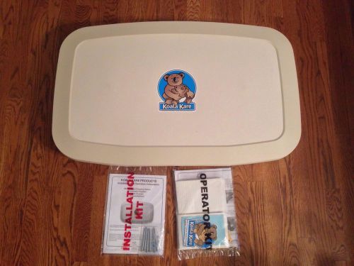 NEW Koala karr KB200-00 Baby Changing Station CREAM Surface Mount by Bobrick