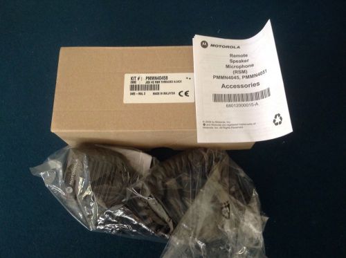 Motorola pmmn4045b speaker mic for ht1000/mts2000/xts3000/mtx8000/new in box for sale