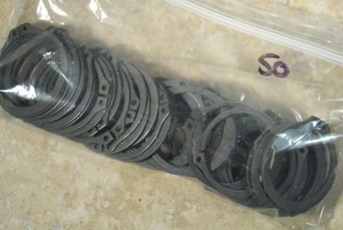 LOT (50) Steel External Retaining Ring 1 3/8&#034; 1.375&#034; Snap Rings Black Oxide