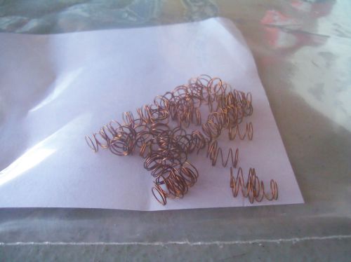 PHOS BRONZE INSTRUMENT CONTACT SPRING LOT 50 PCS. .0126 x .220 x .250