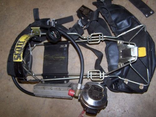 Scott wire frame pack with presur-pak regulator 1/2 hour scba for sale