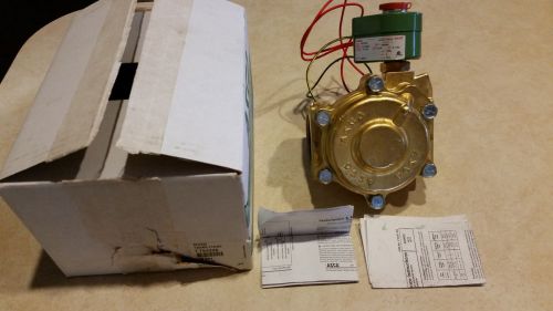 Asco Red-Hat Solenoid Valve 8210103 2&#034; 120 DC 2 Way