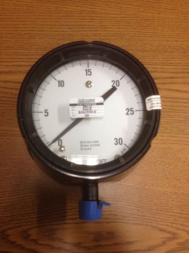 4.5&#034; Ashcroft Duragauge Pressure Gauge 0 to 30 psi