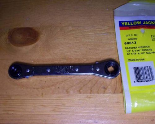 YELLOW JACKET SERVICE VALVE B TANK RATCHET WRENCH USA