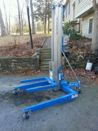 GENIE SLA-10 SUPERLIFT / PALLET LIFT / MATERIAL LIFT / MANUAL LIFT