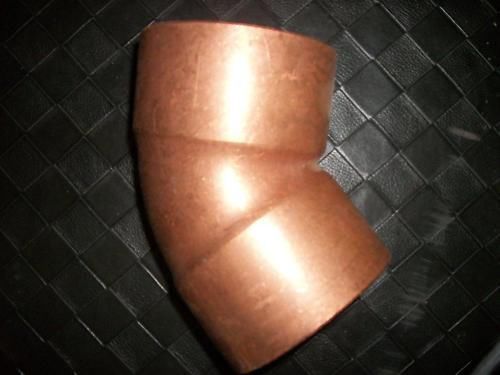 4&#034; Copper 45 Degree Elbow