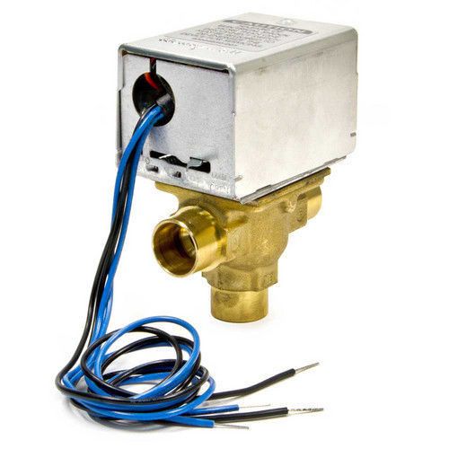 Honeywell v8044e1003 24v 1/2 in. sweat connection motorized zone valve for sale