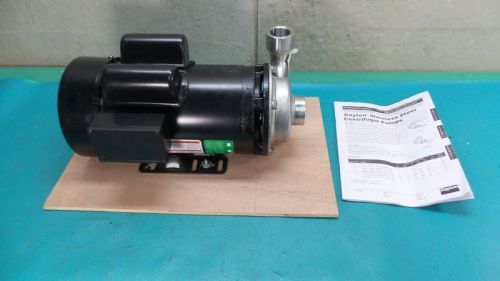 Dayton 1-1/2 hp 115/230 v 65 ft 116 gpm centrifugal pump for sale