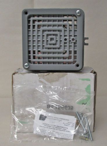 PANALARM/FEDERAL SIGNAL VIBRATONE HORN HSD-125D/450 125VDC ***NEW IN BOX***