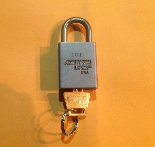 1  american series 30 padlock serviced &amp; made to be re-keyed (i can custom key) for sale