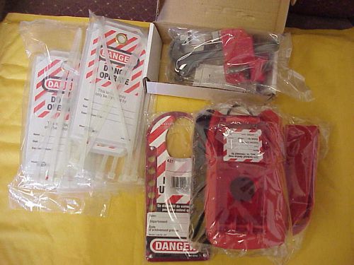 MASTER LOCK , LOCKOUT POUCH , 24 DANGER SIGN , M LOCK