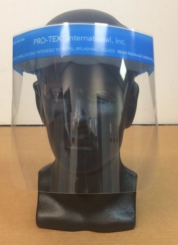 Face shield, liquid splash shield, made in usa, various brands, same design for sale