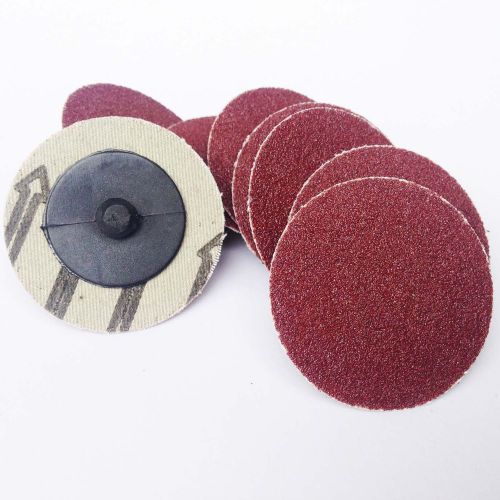 200- 3&#034; roloc a/o quick change sanding disc aluminum oxide 40 grit for sale