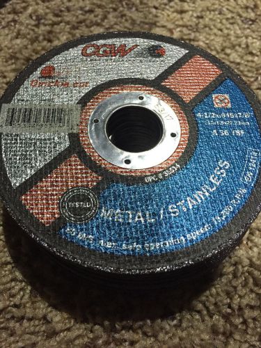 CGW Quickie-Cut Wheel, 4.5 x .045 x 7/8