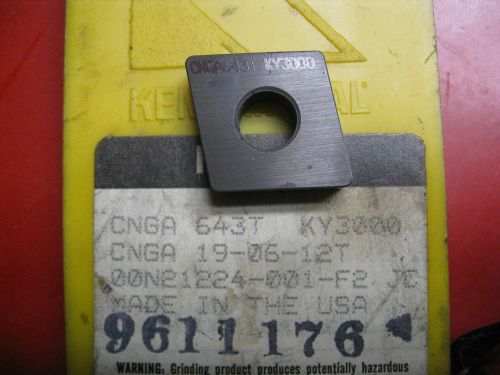 CNGA643T KY3000 KENNAMETAL CERAMIC TURNING INSERTS