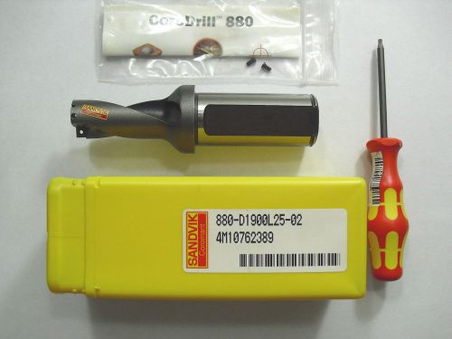 SANDVIK 880-D1900L25-02 CoroDrill Holder