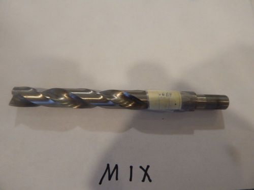 Flat Tipped Reduced Shank Twist Drill Bit   .684&#034;