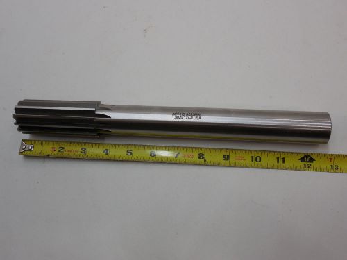 Alvord Tool 1.5020 HSS Chucking Reamer APT-A092899 1-1/4&#034; shank straight flute