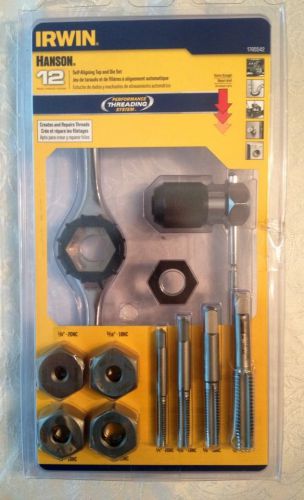Irwin Hanson 12 Piece Self-Aligning Tap And Die Set *New In Box*