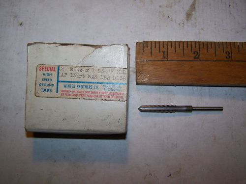 Machinist tools machine taps, metric taps m6.3 x 1.0, {12} for sale