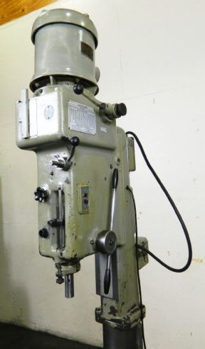 20&#034; Swg 2.1HP Spdl Webo 27/23 DRILL PRESS, Vari-Speed, Tow Ranges, #3MT, T-Slott