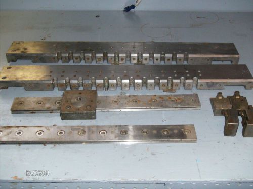 Charmilles Quikset Tooling EDM Rails