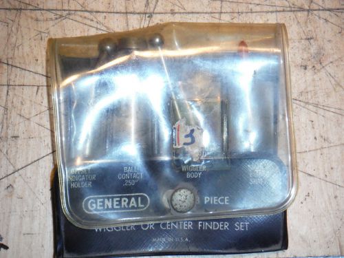 VINTAGE GENERAL WIGGLER CENTER FINDER USA MADE MACHINIST TOOLING MILLING