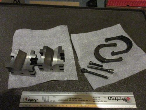 Starrett No 568 MATCHED Set of V Blocks Made In USA Grinder Machinist Inspection