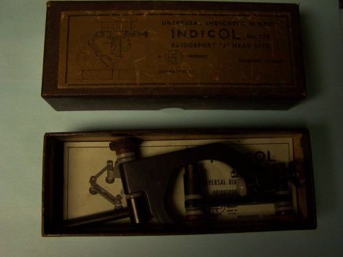 Indicol #178 Universal Indicator Holder For Bridgeport Type Mills Made in USA