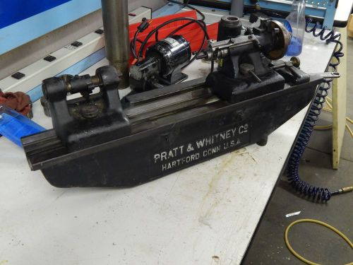 Pratt &amp; Whitney 3&#034; x 16&#034; Bench Center