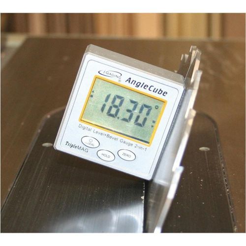 Angle cube digital angle &amp; level sensor bevel guage new for sale