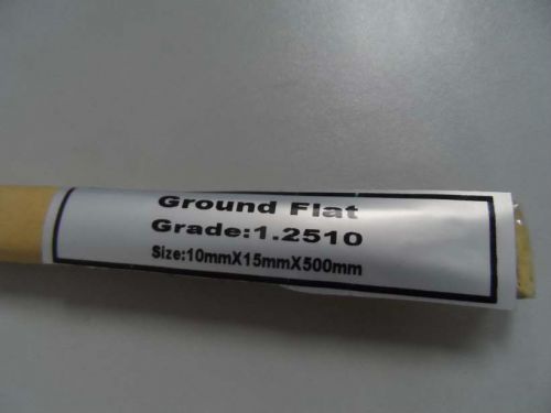 500mmx15mmx10mm Ground Flat Stock