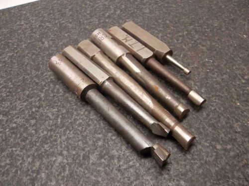 LOT OF PRECISION HSS BORING BARS