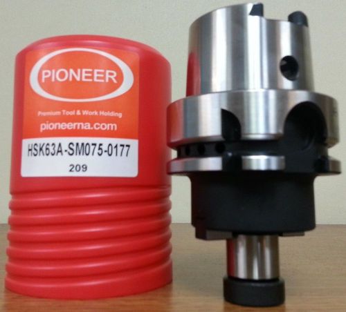 HPI Pioneer HSK63A 3/4 Shell Mill Holder, 1.77&#034; **NEW**