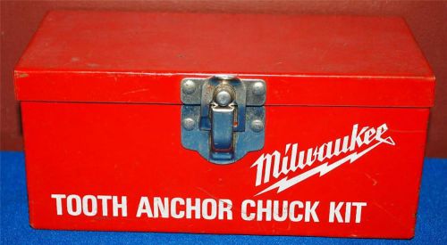 MILWAUKEE TOOTH ANCHOR CHUCK KIT MULTI- BIT SET