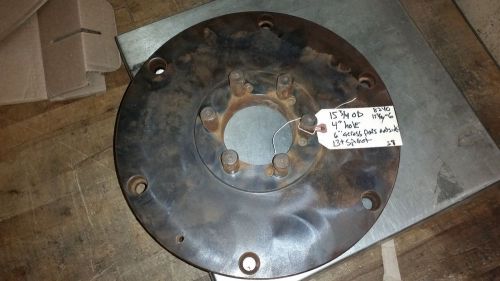 16&#034; d mount poland metal lathe chuck back or face plate d1-6? for sale