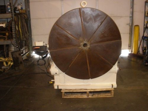 Pratt &amp; Whitney 48” Vertical Motorized Rotary Table W/ DRO Heidenhine