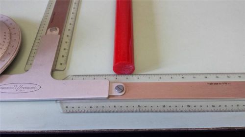 1&#034; dia. x 24&#034; long urethane / polyurethane 95 a red rod p/n 10095 for sale