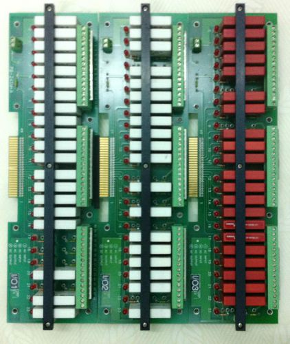 3 Pce Crouzet PB-24SM-B Channel I/O module Rack