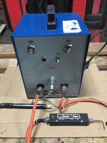 Ewald Fuse-Tec Spot Welder 3/4 KVA