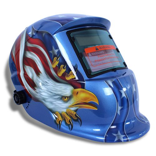 Auto Darkening Welding Helmet Mask+Grind Function Solar Powered ARC TIG MIG KJ