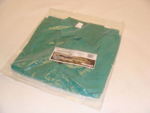Anchor ca-1200-2xl green 30 inch 2 extra large flame retardant welding jacket for sale