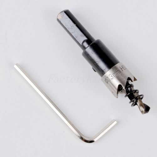 Steel drilling hole saw tool for metal aluminum sheet alloy 13mm a070 iuk for sale