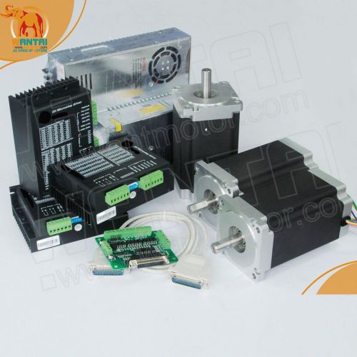 ?german ship?3 axis nema 34 stepper motor 1090oz-in,5.6a,80v cnc form mill cut for sale