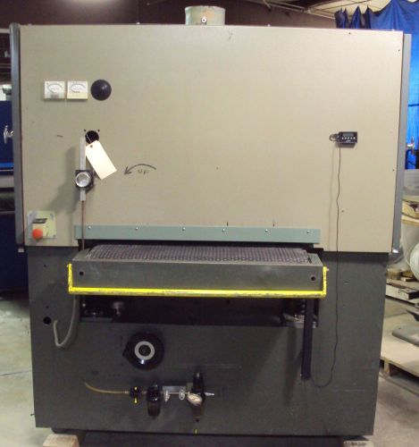 Sandingmaster scsb-2-900, 36&#034; cap. 2-head wide belt sander, 1984, 54hp, 220/440v for sale