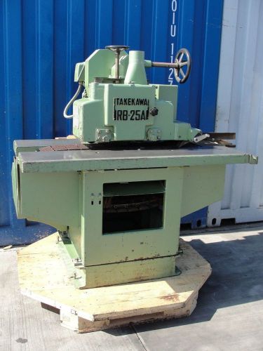 TAKEKAWA MODEL &#034;RB-25&#034; STRAIGHT LINE RIP-SAW MODEL RB 25A