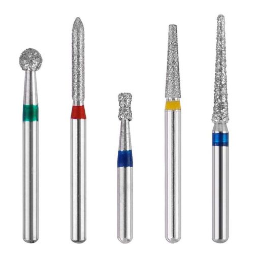 50 X Dental Diamond Burs FG 1.6mm For High Speed Handpiece 156 Types