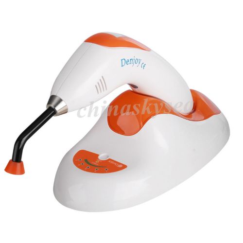 Denjoy dental led curing light orthodontics guide tip wireless/cordless 2000mw for sale