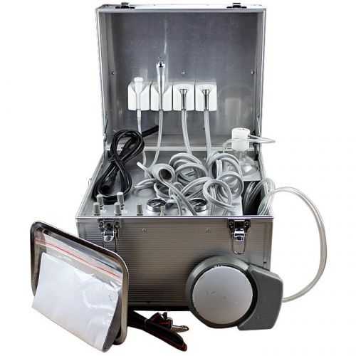 DENTAL PORTABLE DELIVERY UNIT/SYSTEM ROLLING CASE ALL SETS