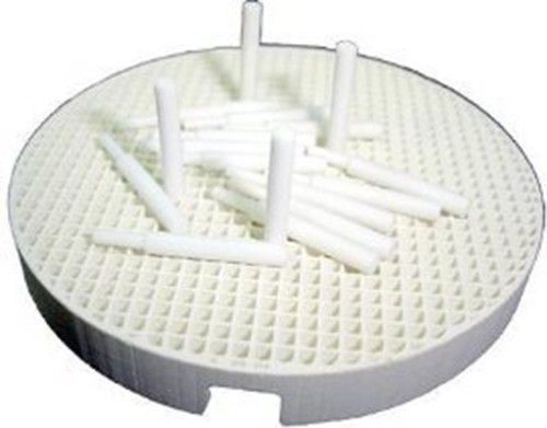 2 Honeycomb Firing Trays w/ 20 Ceramic Pins Dental Lab